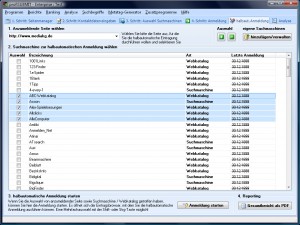 Suchmaschineneintrag Programm
